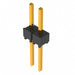 TSW-102-22-G-S by Samtec Inc. - CONNECTOR HEADER VERT 2POS 2.54MM