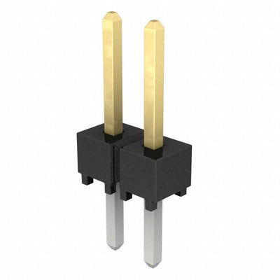 TSW-102-24-L-S by Samtec Inc. - CONNECTOR HEADER VERT 2POS 2.54MM