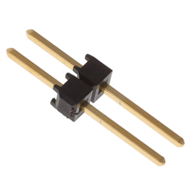 TSW-102-25-G-S by Samtec Inc. - CONNECTOR HEADER VERT 2POS 2.54MM