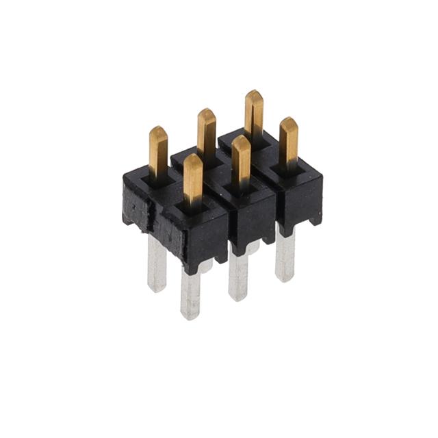 TSW-103-05-F-D by Samtec Inc. - CONNECTOR HEADER VERT 6POS 2.54MM
