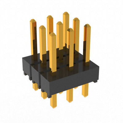 TSW-103-07-G-T by Samtec Inc. - CONNECTOR HEADER VERT 9POS 2.54MM
