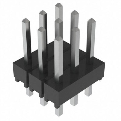 TSW-103-07-T-T by Samtec Inc. - CONNECTOR HEADER VERT 9POS 2.54MM