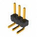 TSW-103-08-G-S-RA by Samtec Inc. - CONNECTOR HEADER R/A 3POS 2.54MM