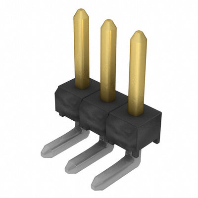 TSW-103-08-F-S-RA by Samtec Inc. - CONNECTOR HEADER R/A 3POS 2.54MM