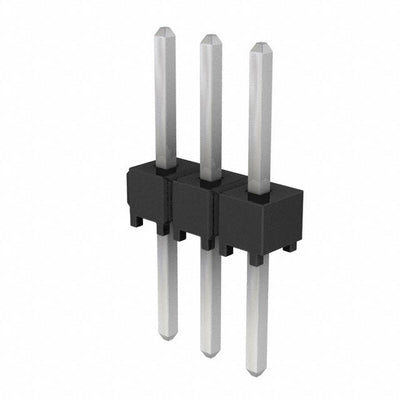 TSW-103-08-T-S by Samtec Inc. - CONNECTOR HEADER VERT 3POS 2.54MM