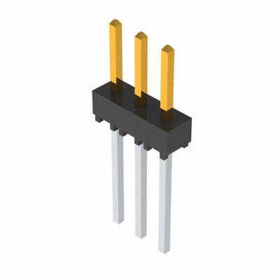 TSW-103-09-F-S by Samtec Inc. - CONNECTOR HEADER VERT 3POS 2.54MM
