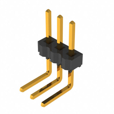 TSW-103-09-G-S-RE by Samtec Inc. - CONNECTOR HEADER VERT 3POS 2.54MM