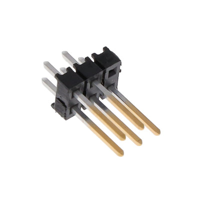 TSW-103-14-L-D-006 by Samtec Inc. - CONNECTOR HEADER VERT 6POS 2.54MM