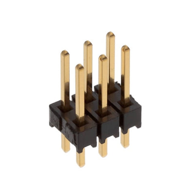 TSW-103-24-G-D by Samtec Inc. - CONNECTOR HEADER VERT 6POS 2.54MM