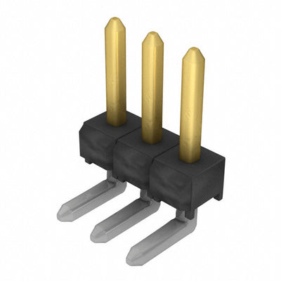 TSW-103-25-F-S-RA by Samtec Inc. - CONNECTOR HEADER R/A 3POS 2.54MM