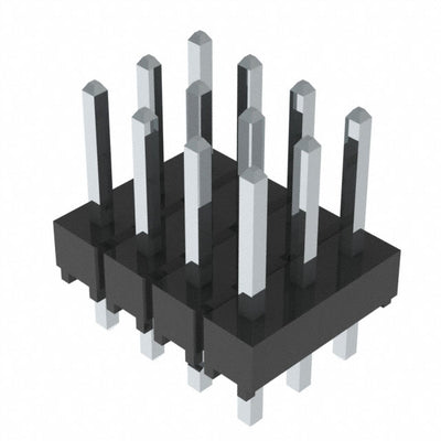 TSW-104-07-T-T-LL by Samtec Inc. - CONNECTOR HEADER VERT 12POS 2.54MM