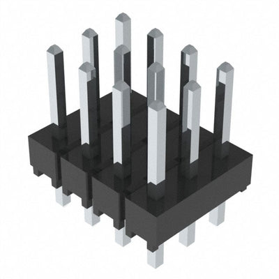 TSW-104-07-T-T by Samtec Inc. - CONNECTOR HEADER VERT 12POS 2.54MM