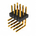 TSW-104-08-G-T-RA by Samtec Inc. - CONNECTOR HEADER R/A 12POS 2.54MM
