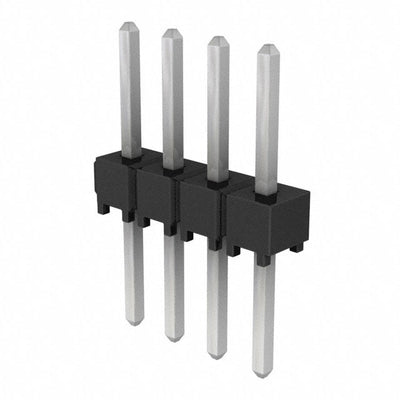 TSW-104-08-T-S by Samtec Inc. - CONNECTOR HEADER VERT 4POS 2.54MM
