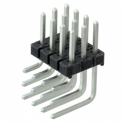 TSW-104-08-T-T-RA by Samtec Inc. - CONNECTOR HEADER R/A 12POS 2.54MM