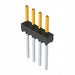 TSW-104-09-F-S by Samtec Inc. - CONNECTOR HEADER VERT 4POS 2.54MM