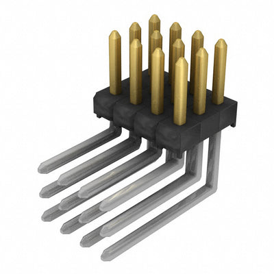 TSW-104-09-F-T-RA by Samtec Inc. - CONNECTOR HEADER R/A 12POS 2.54MM