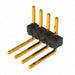 TSW-104-09-G-S-RA by Samtec Inc. - CONNECTOR HEADER R/A 4POS 2.54MM