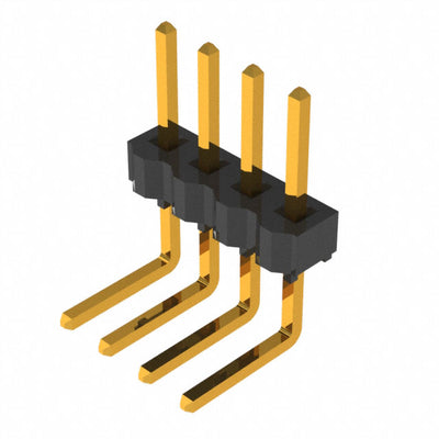 TSW-104-09-G-S-RE by Samtec Inc. - CONNECTOR HEADER VERT 4POS 2.54MM
