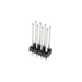 TSW-104-15-T-D by Samtec Inc. - CONNECTOR HEADER VERT 8POS 2.54MM
