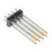 TSW-104-18-L-D by Samtec Inc. - CONNECTOR HEADER VERT 8POS 2.54MM