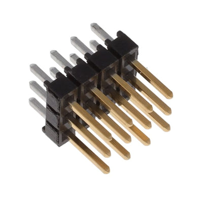 TSW-104-23-L-T by Samtec Inc. - CONNECTOR HEADER VERT 12POS 2.54MM