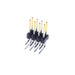 TSW-104-25-F-D-RA by Samtec Inc. - CONNECTOR HEADER R/A 8POS 2.54MM