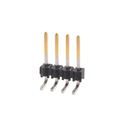 TSW-104-25-F-S-RA by Samtec Inc. - CONNECTOR HEADER R/A 4POS 2.54MM