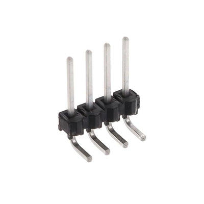 TSW-104-25-T-S-RA by Samtec Inc. - CONNECTOR HEADER R/A 4POS 2.54MM