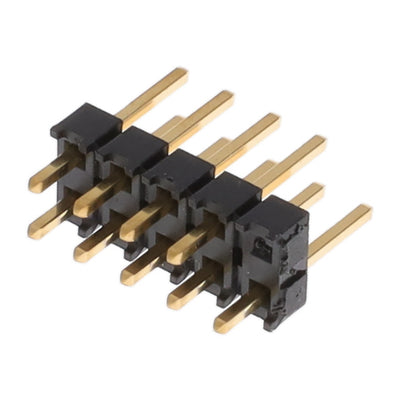 TSW-105-07-G-D-009 by Samtec Inc. - CONNECTOR HEADER VERT 10POS 2.54MM