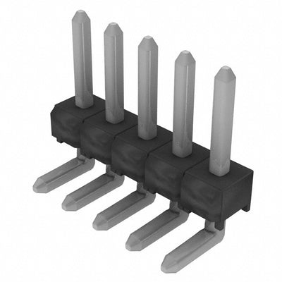 TSW-105-08-T-S-RA by Samtec Inc. - CONNECTOR HEADER R/A 5POS 2.54MM