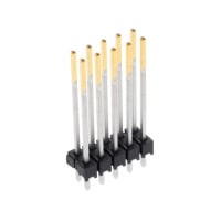 TSW-105-18-F-D by Samtec Inc. - CONNECTOR HEADER VERT 10POS 2.54MM