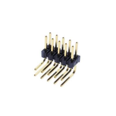 TSW-105-22-G-D-RA by Samtec Inc. - CONNECTOR HEADER R/A 10POS 2.54MM