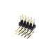 TSW-105-22-G-D-RA by Samtec Inc. - CONNECTOR HEADER R/A 10POS 2.54MM