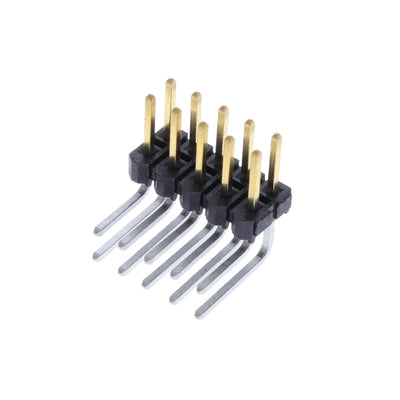 TSW-105-22-S-D-RA by Samtec Inc. - CONNECTOR HEADER R/A 10POS 2.54MM