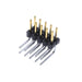 TSW-105-22-S-D-RA by Samtec Inc. - CONNECTOR HEADER R/A 10POS 2.54MM