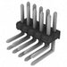 TSW-105-22-T-D-RA by Samtec Inc. - CONNECTOR HEADER R/A 10POS 2.54MM