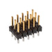 TSW-105-23-L-T by Samtec Inc. - CONNECTOR HEADER VERT 15POS 2.54MM