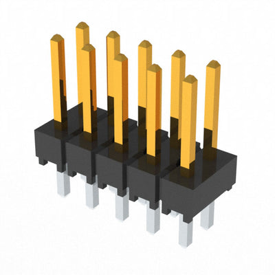 TSW-105-24-L-D by Samtec Inc. - CONNECTOR HEADER VERT 10POS 2.54MM