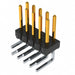 TSW-105-25-L-D-RA by Samtec Inc. - CONNECTOR HEADER R/A 10POS 2.54MM