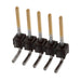 TSW-105-25-L-S-RA by Samtec Inc. - CONNECTOR HEADER R/A 5POS 2.54MM