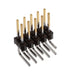TSW-105-25-S-D-RA by Samtec Inc. - CONNECTOR HEADER R/A 10POS 2.54MM