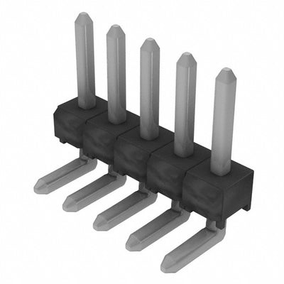 TSW-105-25-T-S-RA by Samtec Inc. - CONNECTOR HEADER R/A 5POS 2.54MM