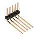 TSW-105-30-G-S-RA by Samtec Inc. - CONNECTOR HEADER R/A 5POS 2.54MM