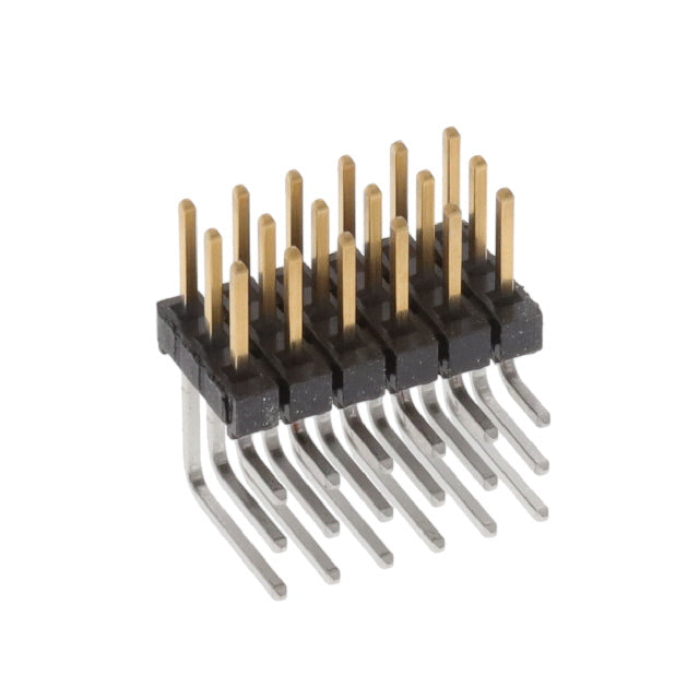 TSW-106-08-L-T-RA by Samtec Inc. - CONNECTOR HEADER R/A 18POS 2.54MM