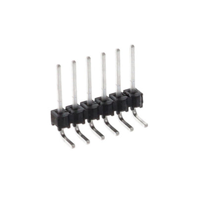 TSW-106-25-T-S-RA by Samtec Inc. - CONNECTOR HEADER R/A 6POS 2.54MM