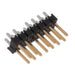 TSW-107-07-L-D-006 by Samtec Inc. - CONNECTOR HEADER VERT 14POS 2.54MM