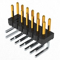 TSW-107-08-F-D-RA-003 by Samtec Inc. - CONNECTOR HEADER R/A 14POS 2.54MM