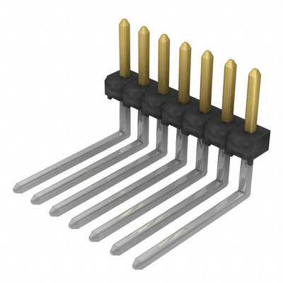 TSW-107-11-F-S-RE by Samtec Inc. - CONNECTOR HEADER R/A 7POS 2.54MM