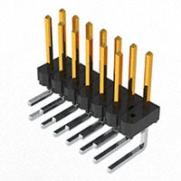 TSW-107-25-L-D-RA-013 by Samtec Inc. - CONNECTOR HEADER R/A 14POS 2.54MM